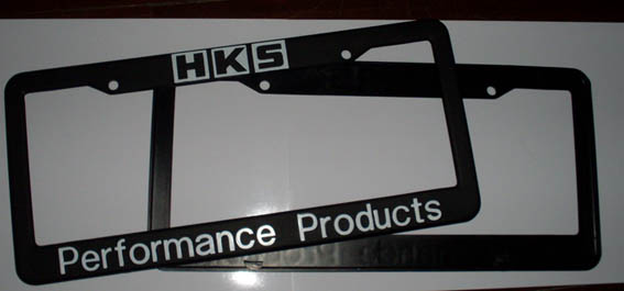 ขายกรอบทะเบียน HKS  สีดำ